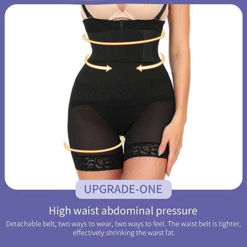 Adjustable Buckle Straps Crotch Waist Crotch Rich Sponge Abdomen Body Shaping Body Sculpting Pants
