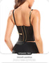 Women's Mesh Strapless Bodysuit Sleeveless Slim Fitted Tube Top Bodysuits