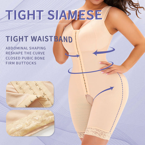 Faja Reductora Full Body Shaper Shapewear Snatched Bodysuit Butt Lifter Girdles