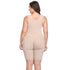 Women Large Size Bodysuit Thighs Slimmer Full Body Shapewear Breathable Open Bust