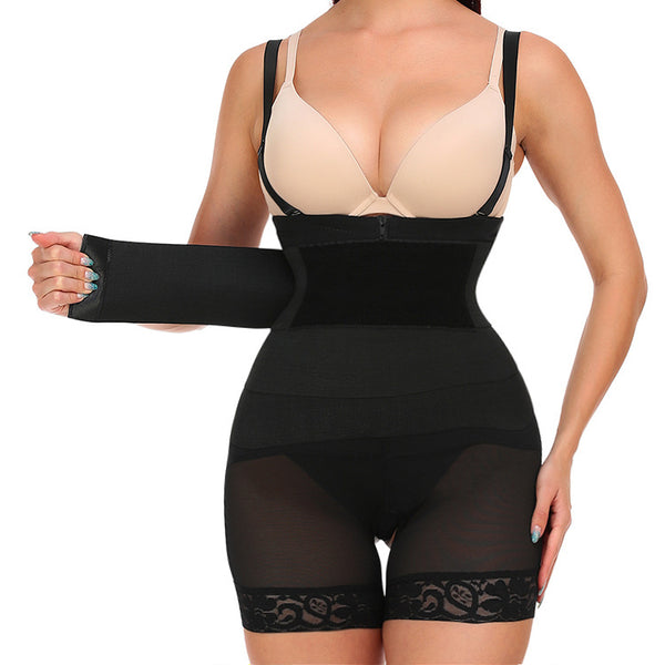 Adjustable Buckle Straps Crotch Waist Crotch Rich Sponge Abdomen Body Shaping Body Sculpting Pants