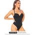 Shapewear Bodysuit Tops for Women Tummy Control V Neck Thong Body Shaper Going Out Outfits