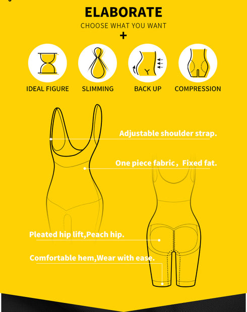 Open Bust Shapewear Bodysuits for Women Seamless Compression Body Shaper