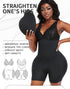 Women's Tummy Control Shapewear Plus Size Full Body Shaper Butt Lifter Thigh Slimmer Post Surgery Compression Bodysuit