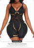 Women's Tummy Control Shapewear Plus Size Full Body Shaper Butt Lifter Thigh Slimmer Bodysuit