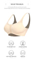 Women's Full Back Bras for Senior Lady with Scoliosis Comfortable Front Hook Posture Bra