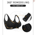 Bras for Women Plus Size Bras Full Coverage Wireless Bra Front Closure Bra