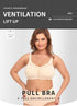 Women's Full Back Bras for Senior Lady with Scoliosis Comfortable Front Hook Posture Bra