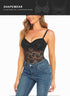 Lace Bodysuit for Women Tummy Control Shapewear One Piece Body Shaper Thongs