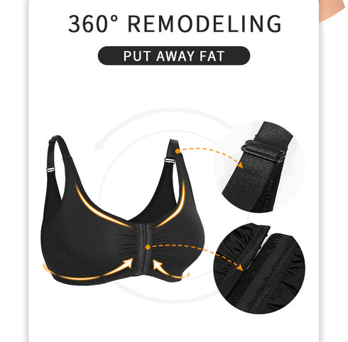 Plus Size Lace Bra Women's Full Coverage Unlined Underwire Bra for Heavy Breast