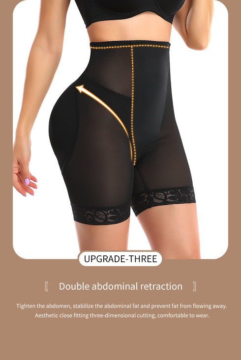 Women Butt Lifter Padded Lace Shapewear Thicker Butt Enhancer Control Panties Fake Buttock Underwear