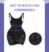 Bodysuit Seamless Underbust Lace Open Crotch Body Shaper Butt Lifter Shapewear