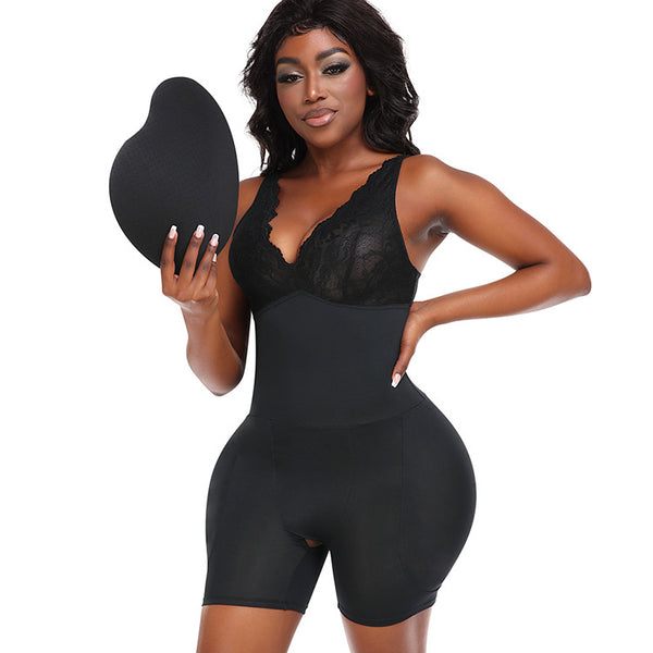 Women's Tummy Control Shapewear Plus Size Full Body Shaper Butt Lifter Thigh Slimmer Post Surgery Compression Bodysuit