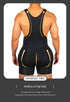 Men's Shapewear Bodysuit Full Body Shaper Tummy Control Compression Slimming Suit Breathable Removable Pads