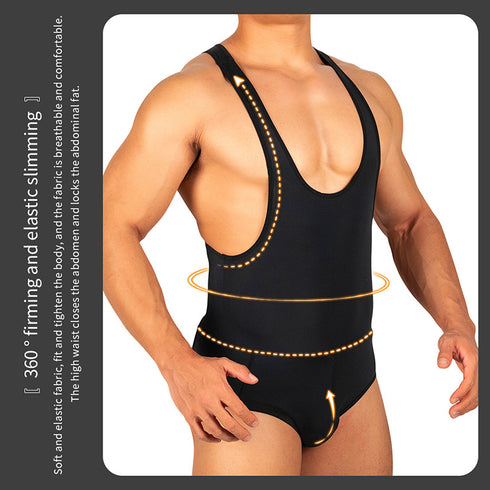 Men Body Shaper Slimming Vest Tight Tank Top Tummy Control Hide Compression Slimming Bust
