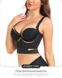 Plus Size Big Breast Full Back Coverage Bra Fat Deep Cup Shape Bra Wireless Push up Bra