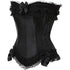 Plus Size Corset Top for Women Bustier Lace up Gothic Burlesque Costume