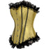 Plus Size Corsets for Women Floral Overbust Corset Top Bustier