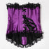Plus Size Corsets for Women Floral Overbust Corset Top Bustier