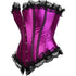 Plus Size Corsets for Women Floral Overbust Corset Top Bustier