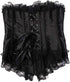 Plus Size Corsets for Women Floral Overbust Corset Top Bustier