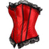 Plus Size Corsets for Women Floral Overbust Corset Top Bustier
