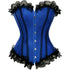 Plus Size Corsets for Women Floral Overbust Corset Top Bustier
