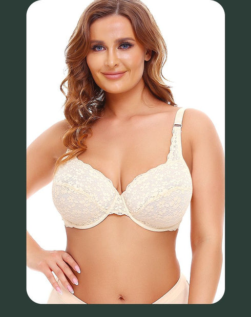 Plus Size Fashion Deep Cup Plus Size Bra Big Breast Of Women Sexy Bra