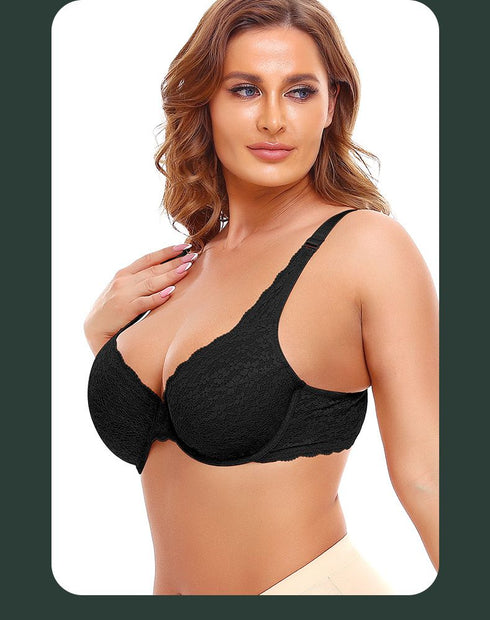 Plus Size Fashion Deep Cup Plus Size Bra Big Breast Of Women Sexy Bra