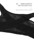Plus Size Front Closure Bras for Women Wireless Cross Compression Abs Back Support Bra