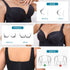 Plus Size Push Up Bras with Back Fat Coverage Seamless T-Shirt Bra 34B to 46D