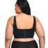 Plus Size Push Up Bras with Back Fat Coverage Seamless T-Shirt Bra 34B to 46D