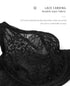 Plus Size Womens Lace Bras Ultra Thin Comfort Sexy Bralette Back Push Up Bra