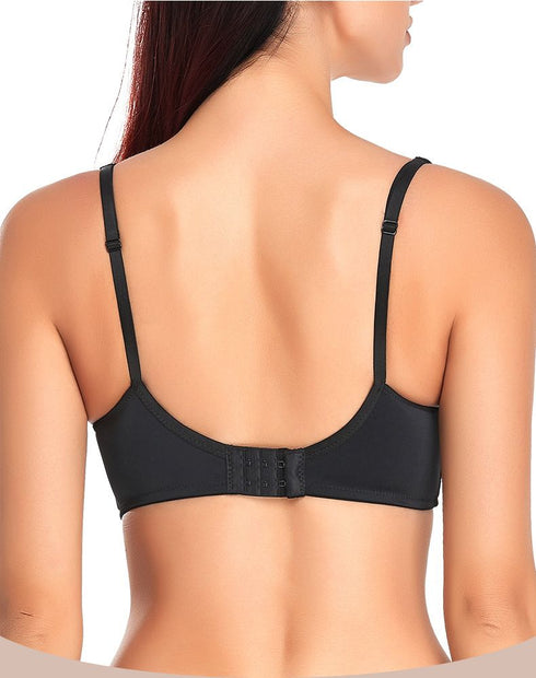 Plus Size Womens Lace Bras Ultra Thin Comfort Sexy Bralette Back Push Up Bra