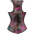 Renaissance Brocade Flower Cupless Waist Trainer Underbust Corset