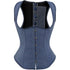 Renaissance Brocade Flower Cupless Waist Trainer Underbust Corset