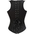 Renaissance Brocade Flower Cupless Waist Trainer Underbust Corset