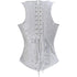 Renaissance Brocade Flower Cupless Waist Trainer Underbust Corset