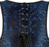 Renaissance Brocade Flower Cupless Waist Trainer Underbust Corset
