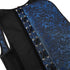 Renaissance Brocade Flower Cupless Waist Trainer Underbust Corset