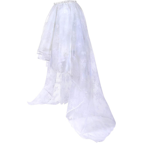 Steampunk Costume Skirt Midi Tulle Skirt