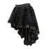 Steampunk Costumes Corset Dress Long Sleeve Lace with Skirt Set