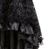 Steampunk Costumes Corset Dress Long Sleeve Lace with Skirt Set