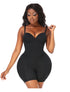 V Neck Bodysuit for Women Tummy Control Body Shaper Slimming Jumpsuit Built in Bra