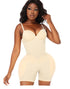 V Neck Bodysuit for Women Tummy Control Body Shaper Slimming Jumpsuit Built in Bra