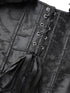 Victorian Classic Decent princess Embroidery Overbust Corset With Pleated Sleeves