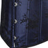 Women Corset Top with Lace Sleeve Bustier Waist Cincher Costume Tops