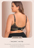 Women Deep Cup Bra Plus Size Fat Full Back Coverage Bra with Push Up Bras