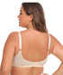 Women Deep Cup Bra Plus Size Fat Full Back Coverage Bra with Push Up Bras