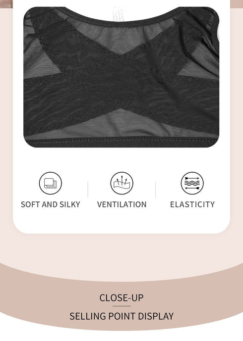 Women Full-Freedom Comfort Front Closure Bra Wireless with Hook and Eye